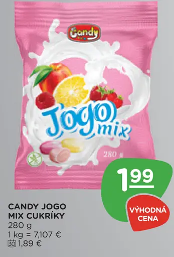 Candy Jogo Mix cukríky