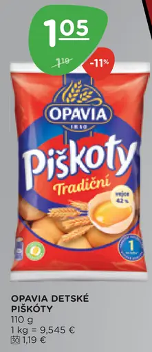 Opavia detské piškóty