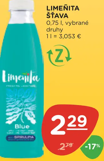 Limeñita šťava