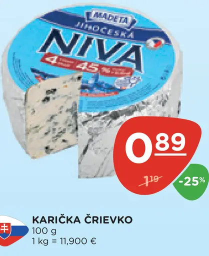 Karička črievko
