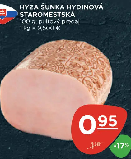 Hyza Staromestská hydinová šunka