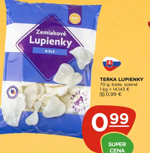 Terka biele lupienky