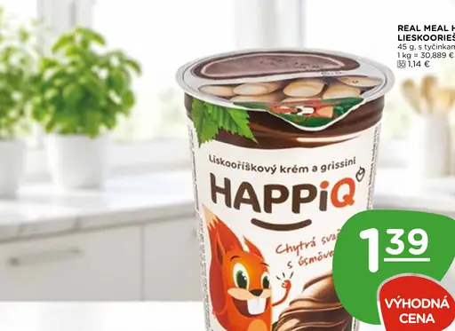 Happiq Lieksoorieškový krém s tyčinkami