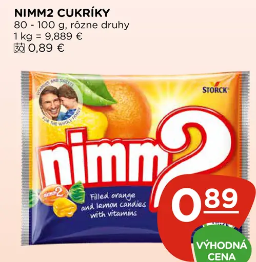 Nimm2 Cukríky
