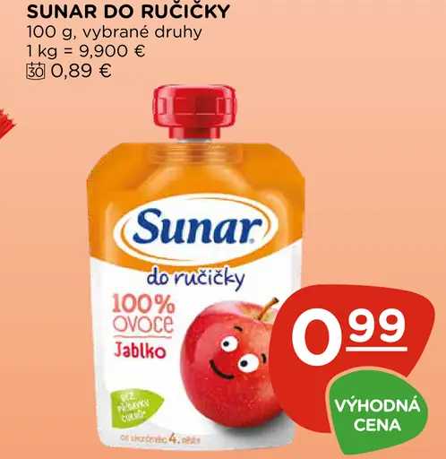 Sunar Do ručičky Kapsička Jablko