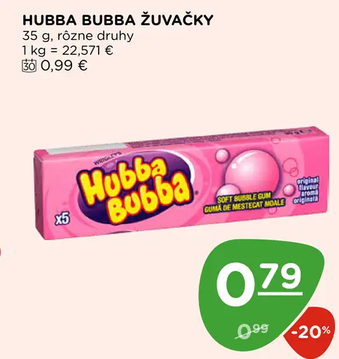 Hubba Bubba žuvačky