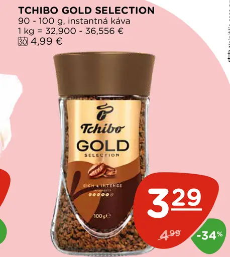 Tchibo Gold Selection instantná káva