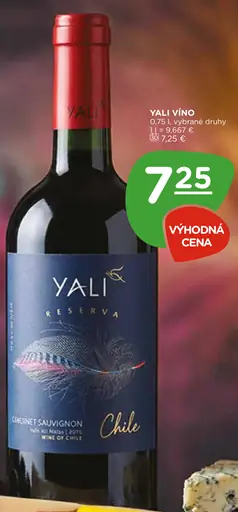 Yali víno