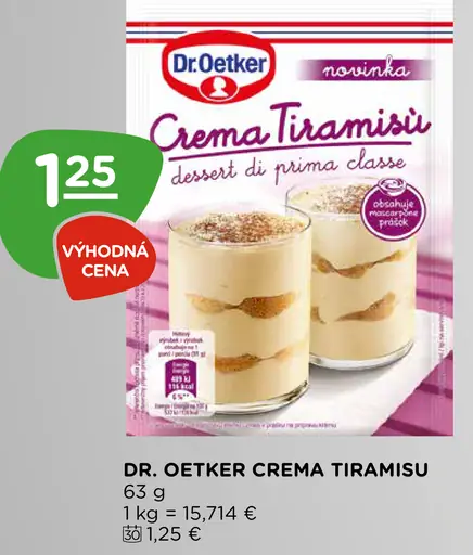 Dr. Oetker Crema Tiramisù
