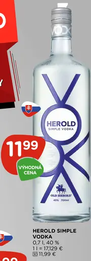 Herold Simple Vodka