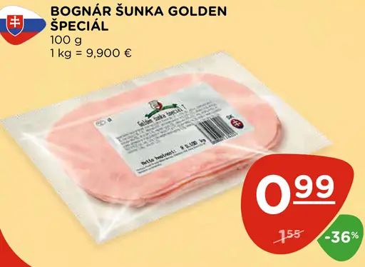 Bogna šunka Golden Špeciál