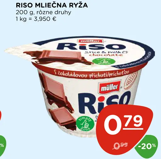 Riso Mliečna ryža