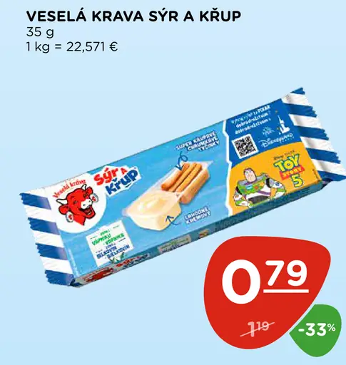 Veselá kráva Syr a krup