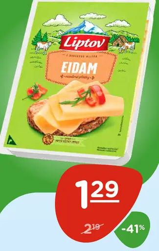 Liptov Eidam plátky