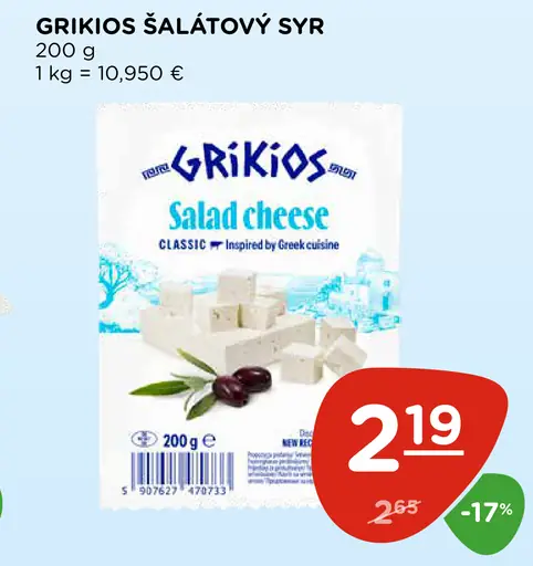 Grikios šalátový syr