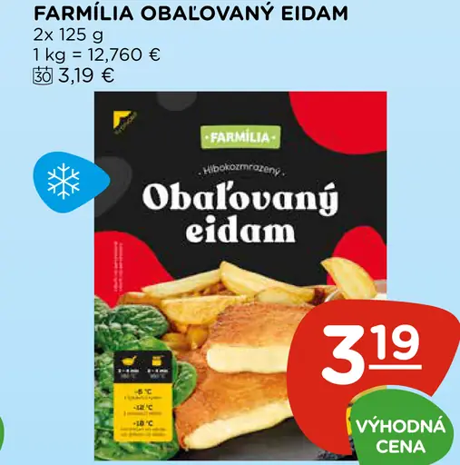 Farmília obalovaný Eidam