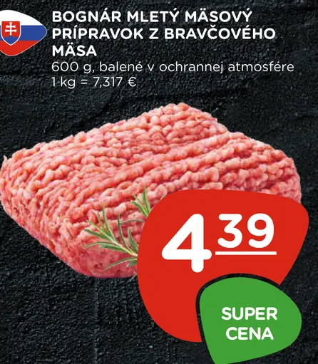 Bognár Mletý mäsový prípravok z bravčového mäsa
