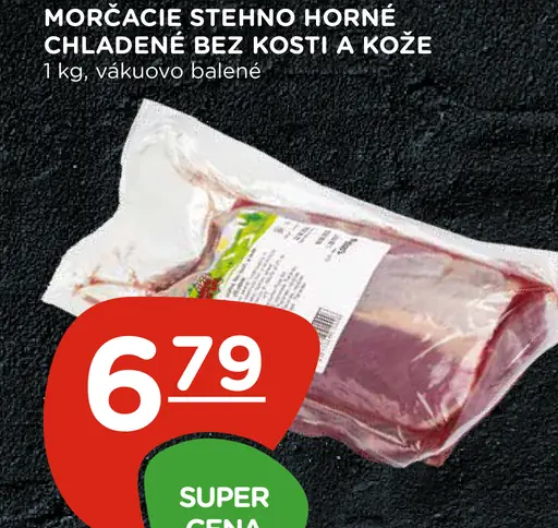 Morčacie stehno horné bez kosti a kože chladené balené