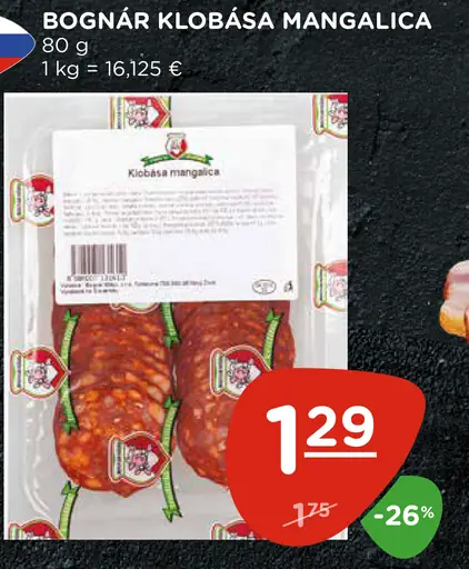Bognár Klobása Mangalica