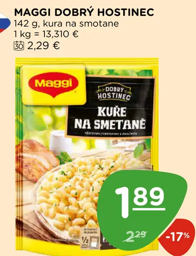 Maggi Dobrý hostinec kura na smotane