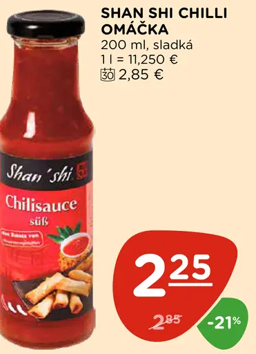 Shan Shi Chilli Omáčka