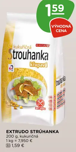 Extrudo Kukuričná strúhanka