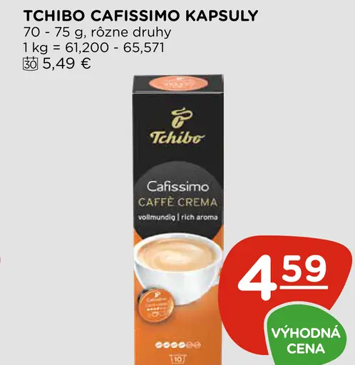 Tchibo Cafissimo Caffè Crema Rich kapsuly