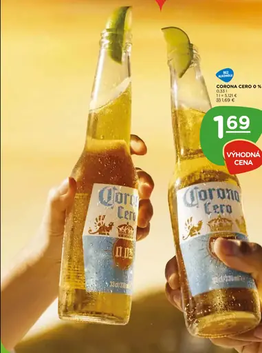 Corona Cero 0,0 % pivo