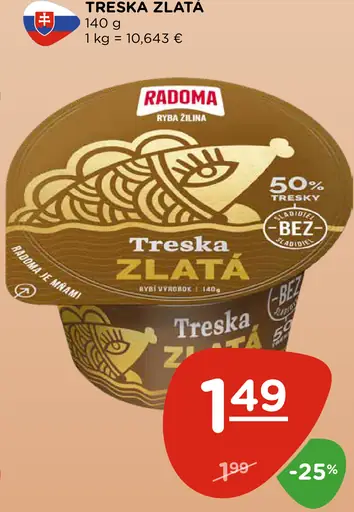 Treska Zlatá