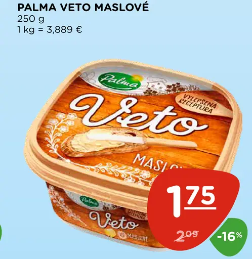 Palma Veto maslové