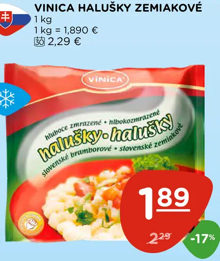 Vinica Zemiakové Haľušky