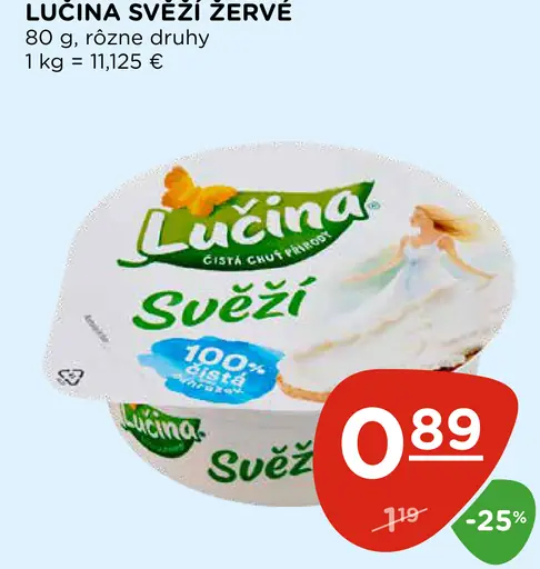 Lučina čerstvý syr