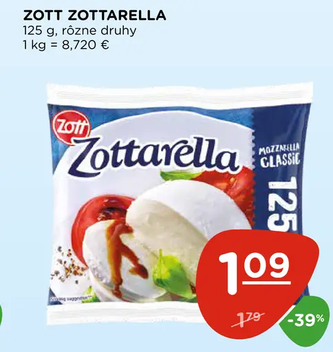 Zott Zottarella Mozzarella Classic