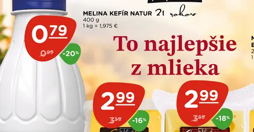 Melina Kefír Natur