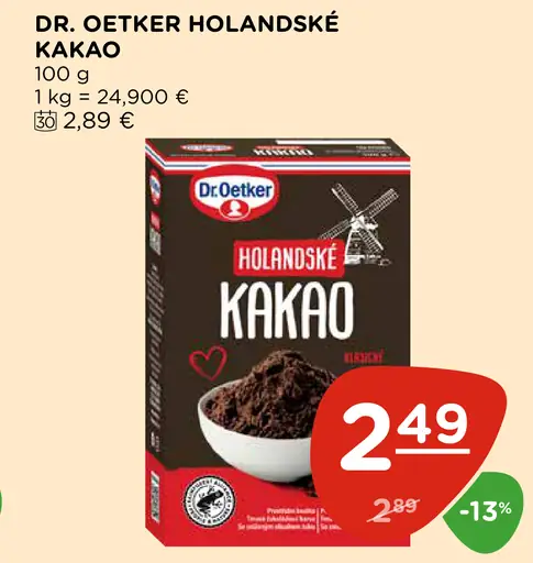 Dr. Oetker Holandské kakao