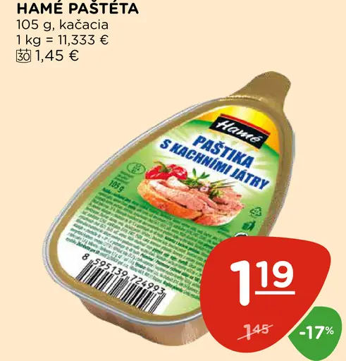 Hamé paštéta