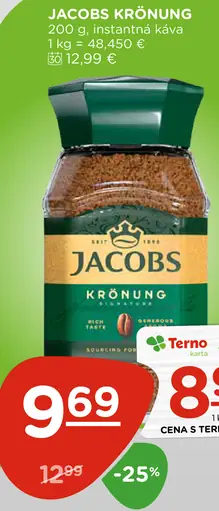 Jacobs Krönung Instantná káva