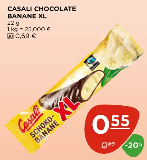 Casali Chocolate Banane XL