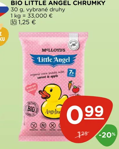 Little Angel bio chrumky