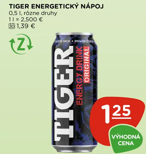 Tiger Energetický nápoj