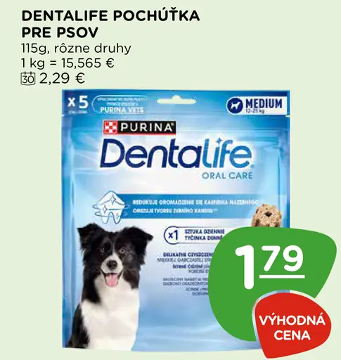 Dentalife pochúťka pre psa