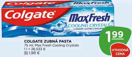 Colgate Max Fresh Cooling Crystals zubná pasta
