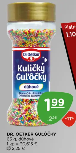Dr. Oetker Guľôčky dúhové