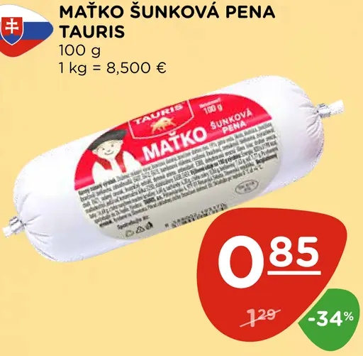 Tauris Maťko šunková pena