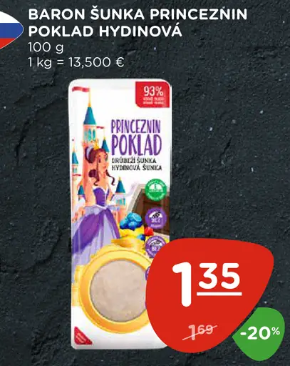 Baron Šunka Princeznin poklad hydinová