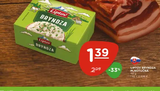 Liptov Bryndza Plnotučná
