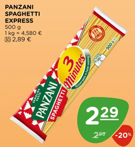 Panzani Špagety express