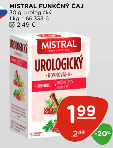 Mistral čaj Urologický
