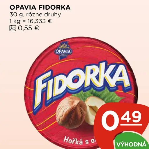 Opavia Fidorka, 3 druhy
