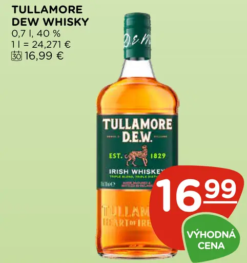 Tullamore D.E.W. whisky
